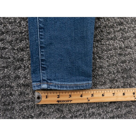 Madewell Jeans Womens  30x28.5 (Tag 28) Blue 10" High Rise Skinny Stretch Denim - Picture 10 of 13